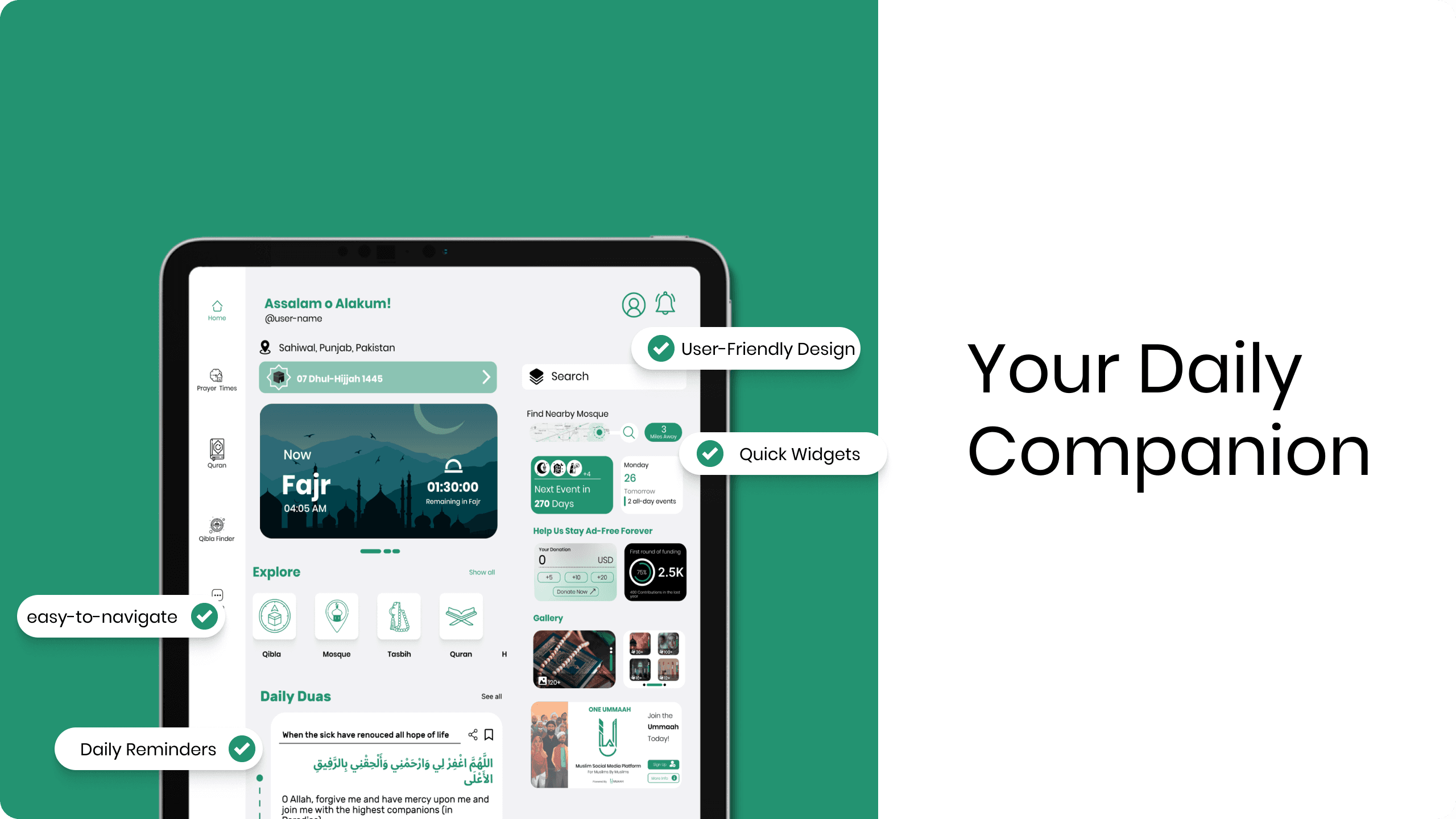 Rafiq Prayer App