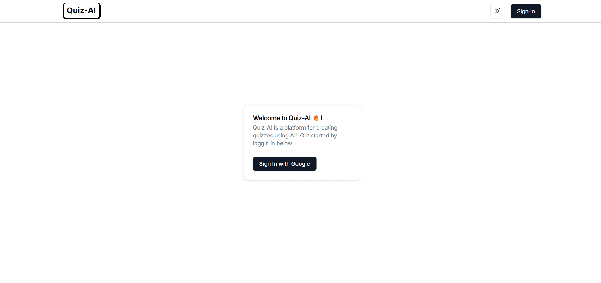 AI Quiz Platform screenshot 3