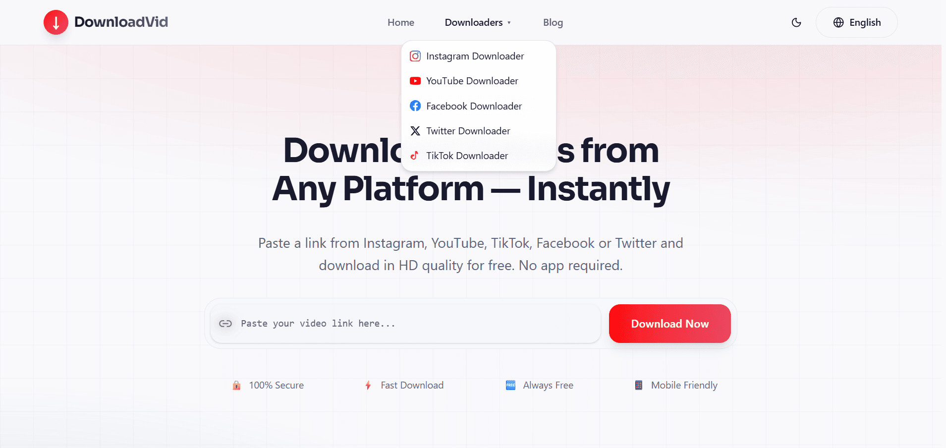 DownloadVid screenshot 1