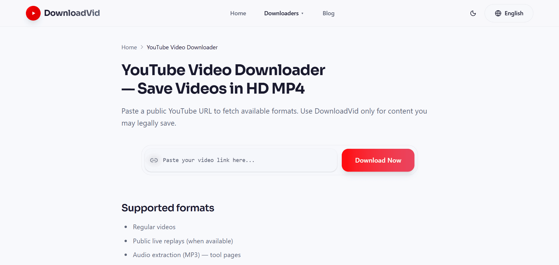 DownloadVid screenshot 2