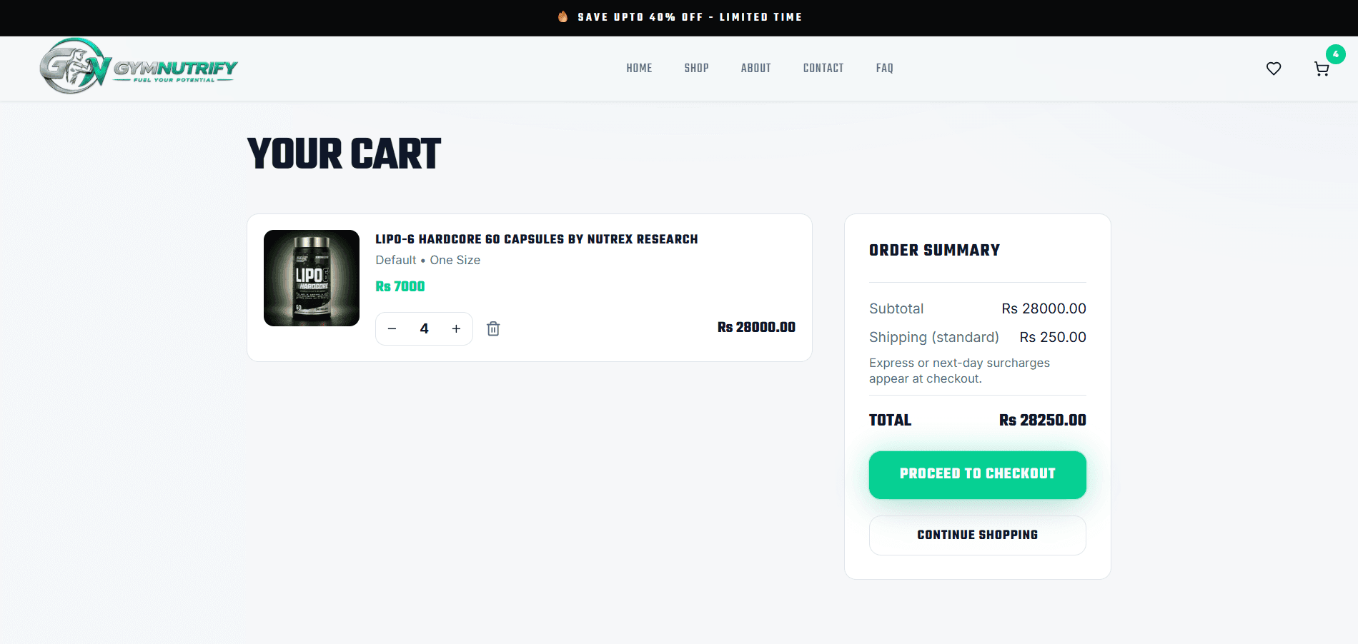 GymNutrify screenshot 3