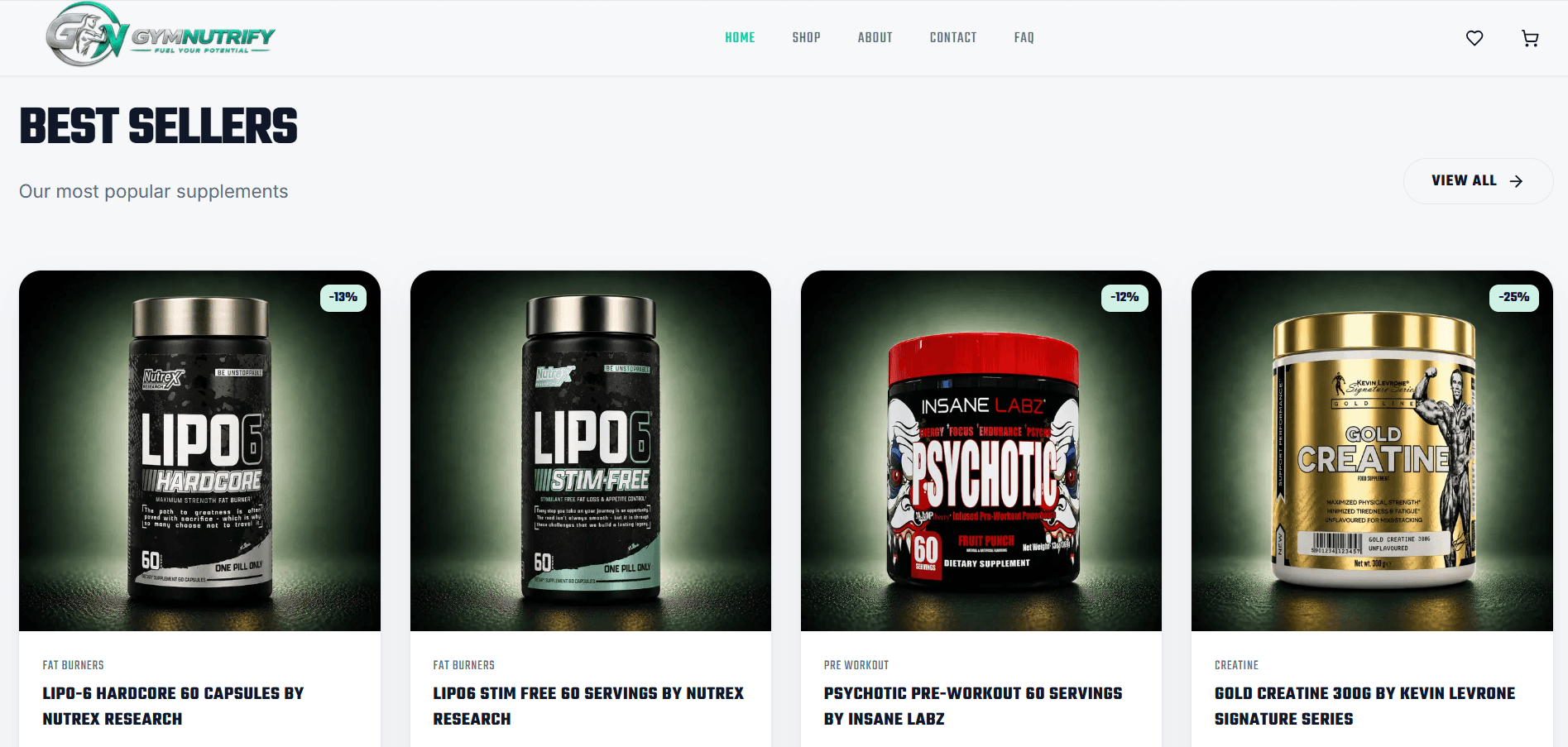 GymNutrify screenshot 4