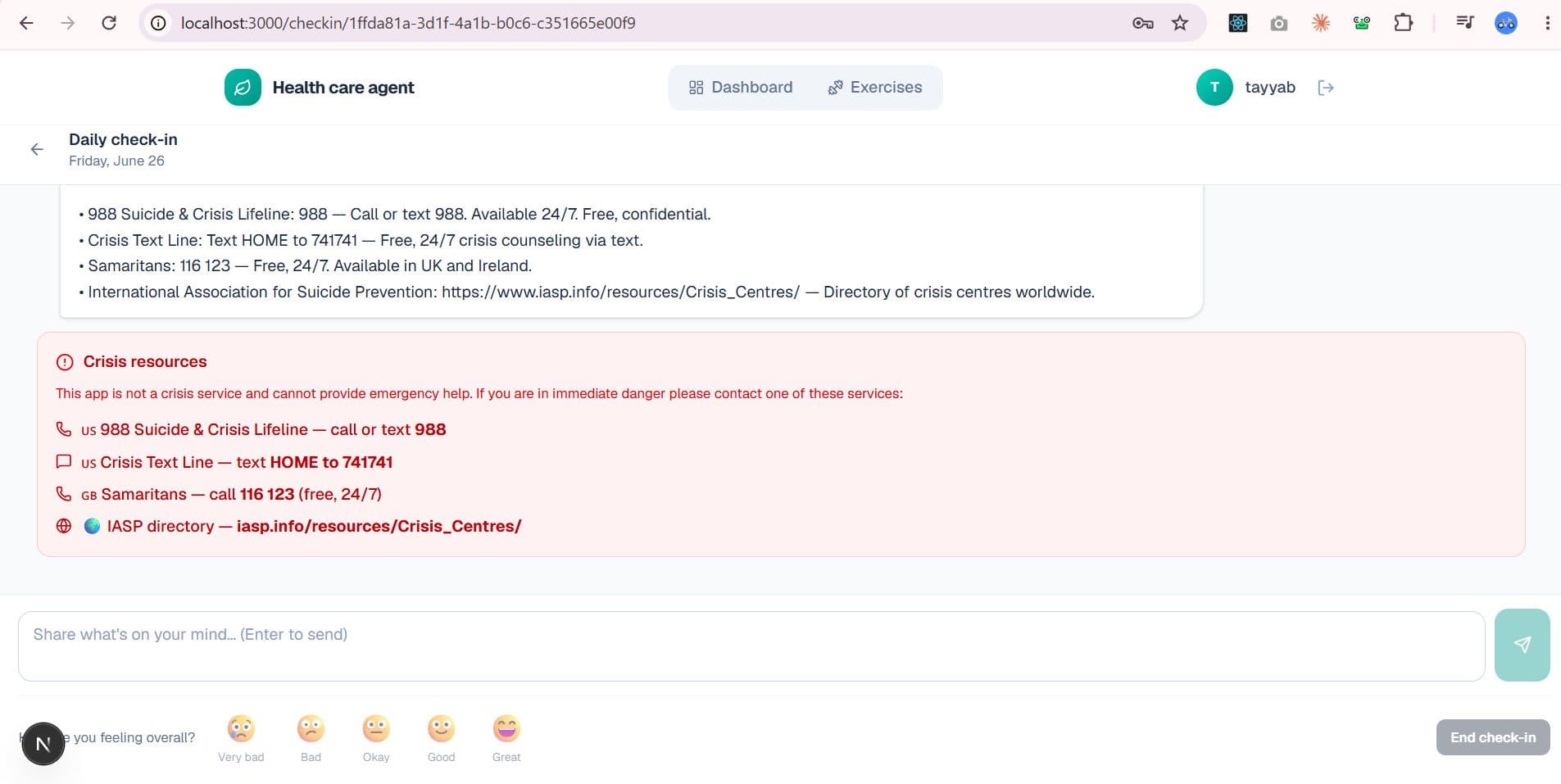 AI Mental Health & Mood Companion screenshot 5
