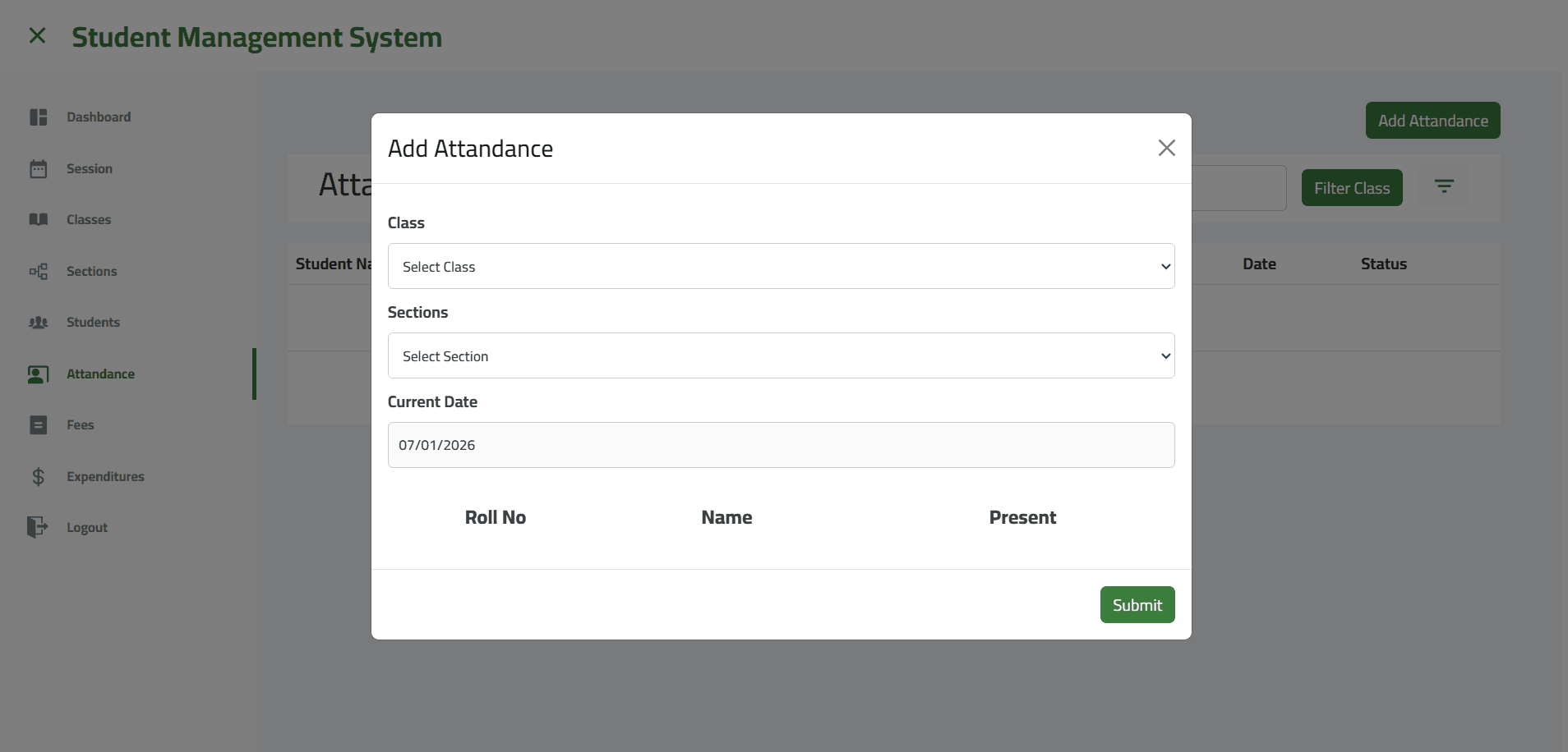 School Management SaaS screenshot 1