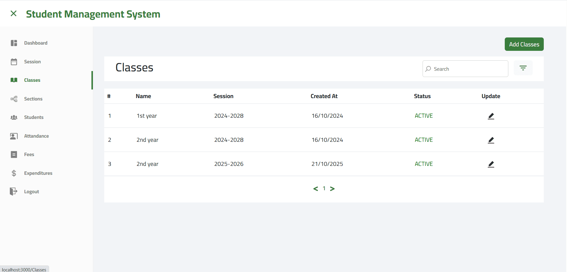 School Management SaaS screenshot 2